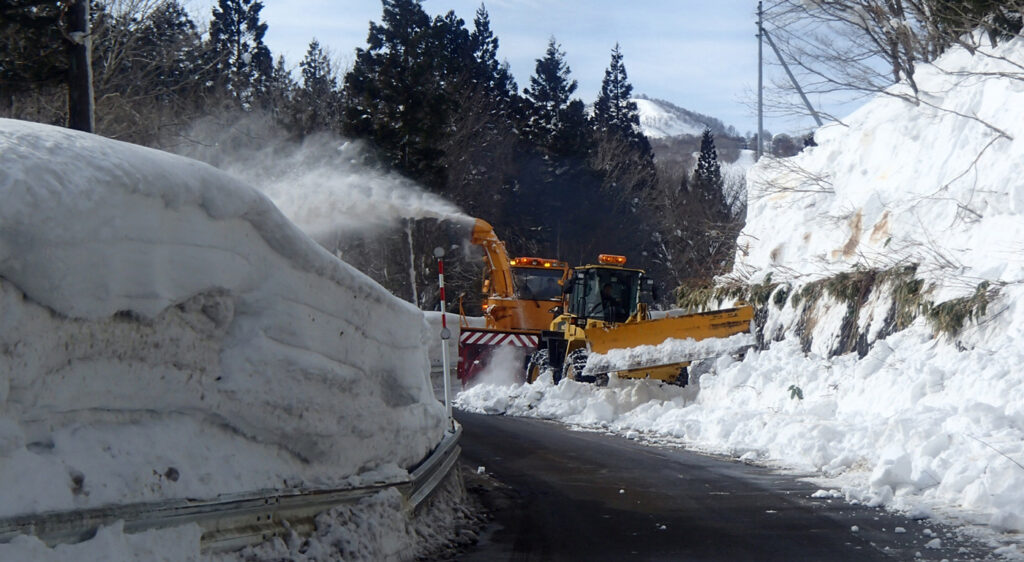 除雪作業