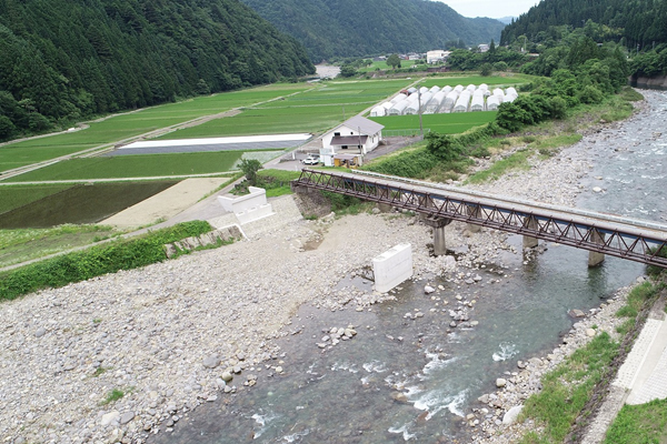 県営経営体育成基盤整備事業 長滝地区 橋梁下部第2号工事